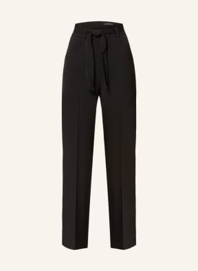 comma Wide leg trousers, Color: BLACK (Image 1)