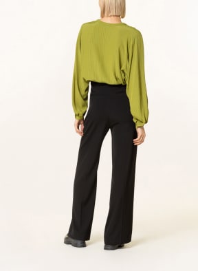 comma Wide leg trousers, Color: BLACK (Image 1)