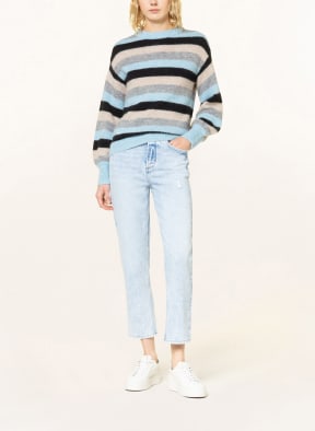 comma casual identity Mom jeans, Color: 53Z4 BLUE (Image 1)
