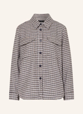 OPUS Overshirt JUSINA , Color: DARK BLUE/ LIGHT BLUE/ BEIGE (Image 1)