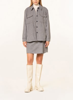 OPUS Overshirt JUSINA , Color: DARK BLUE/ LIGHT BLUE/ BEIGE (Image 1)