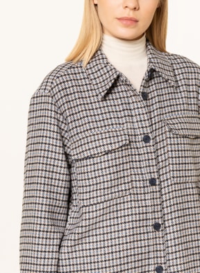 OPUS Overshirt JUSINA , Color: DARK BLUE/ LIGHT BLUE/ BEIGE (Image 1)