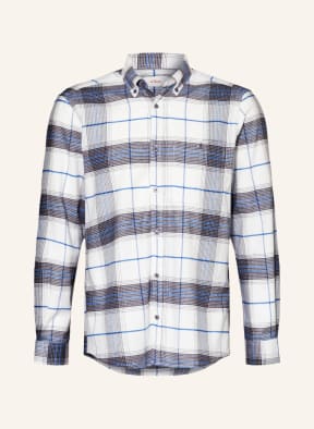 s.Oliver RED Hemd Regular Fit, Farbe: WEISS/ DUNKELGRAU/ BLAU (Bild 1)