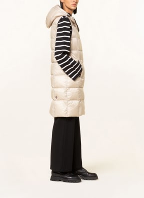 RESET Down vest MONZA, Color: BEIGE (Image 1)