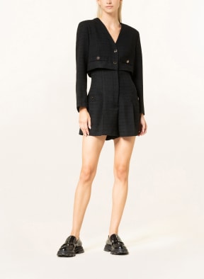 SANDRO Tweed-Jumpsuit, Farbe: SCHWARZ (Bild 1)