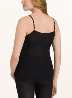 HANRO Top WOOLEN LACE with silk, Color: BLACK (Image 1)