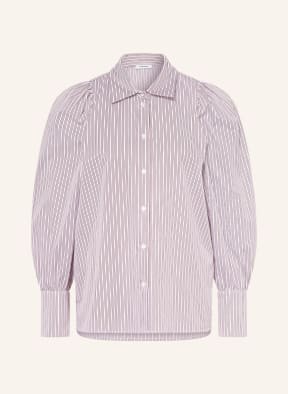SANDRO Hemdbluse , Farbe: WEISS/ BRAUN (Bild 1)