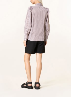 SANDRO Hemdbluse , Farbe: WEISS/ BRAUN (Bild 1)