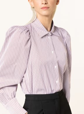 SANDRO Hemdbluse , Farbe: WEISS/ BRAUN (Bild 1)