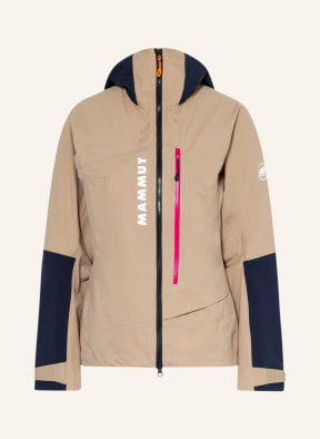 MAMMUT Hardshell-Skijacke AENERGY AIR, Farbe: HELLBRAUN/ DUNKELBLAU (Bild 1)