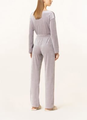 HANRO Lounge pants FAVOURITES in velour, Color: LIGHT PURPLE (Image 1)