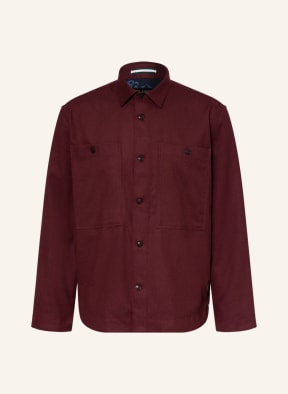 TED BAKER Overshirt CANVEE, Farbe: DUNKELROT (Bild 1)