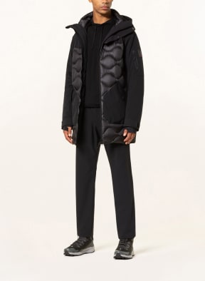 FIRE+ICE Down parka DAVE, Color: BLACK (Image 1)