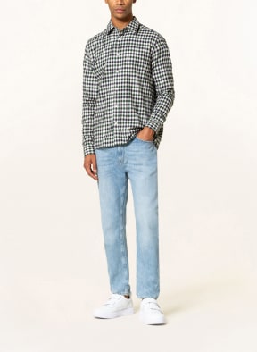 TED BAKER Flanellhemd TERLING Comfort Fit, Farbe: GRÜN/ DUNKELBLAU/ WEISS (Bild 1)