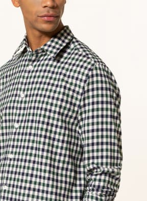 TED BAKER Flanellhemd TERLING Comfort Fit, Farbe: GRÜN/ DUNKELBLAU/ WEISS (Bild 1)