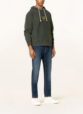 Nudie Jeans Hoodie FREDRIK, Farbe: DUNKELGRÜN (Bild 1)