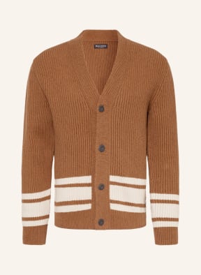 Marc O'Polo Cardigan, Color: BROWN/ CREAM (Image 1)