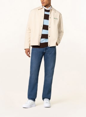 Marc O'Polo Overshirt in sweatshirt fabric, Color: ECRU (Image 1)