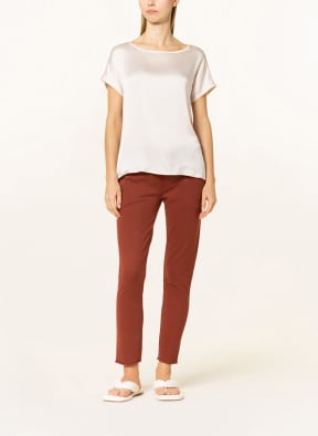 Juvia Shirt blouse AMY in silk with 3/4 sleeves, Color: ECRU (Image 1)