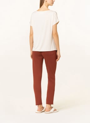 Juvia Shirt blouse AMY in silk with 3/4 sleeves, Color: ECRU (Image 1)