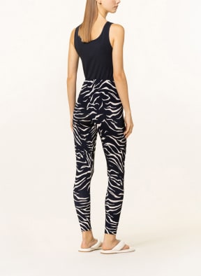 Juvia Leggings ZOÉ, Color: DARK BLUE/ CREAM (Image 1)