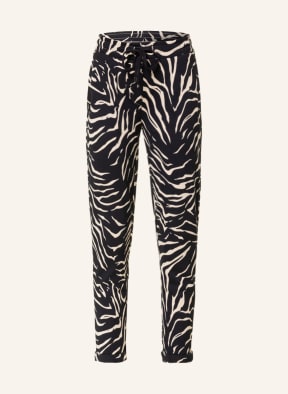 Juvia Sweatpants MARGIE, Color: DARK BLUE/ CREAM (Image 1)