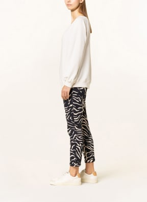 Juvia Sweatpants MARGIE, Color: DARK BLUE/ CREAM (Image 1)