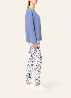 Juvia Sweatpants SMILLA, Color: WHITE/ BLUE/ BLACK (Image 1)