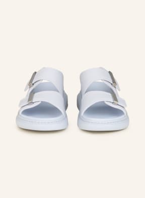 Alexander McQUEEN Platform slides , Color: WHITE (Image 1)