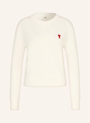 AMI PARIS Sweater, Color: 150 OFF WHITE (Image 1)