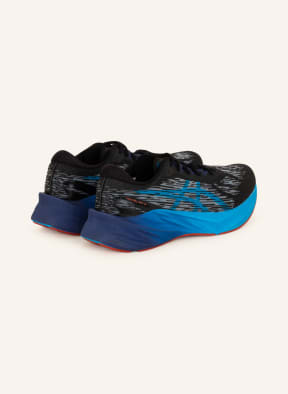 ASICS Running shoes NOVABLAST 3, Color: BLACK/ LIGHT BLUE (Image 1)