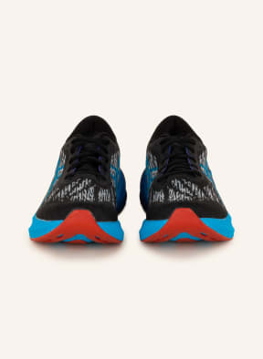 ASICS Running shoes NOVABLAST 3, Color: BLACK/ LIGHT BLUE (Image 1)