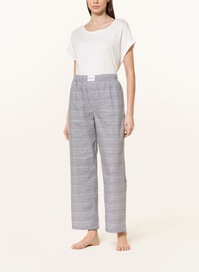 Calvin Klein Pajama pants PURE COTTON, Color: BLACK/ WHITE (Image 1)