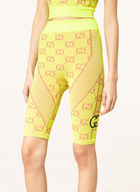 gucci lace biker shorts