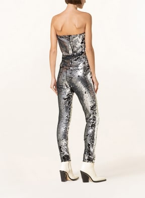 ISABEL MARANT Trousers MADILIO with reversible sequins , Color: SILVER (Image 1)
