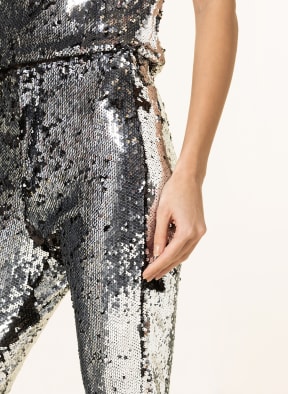 ISABEL MARANT Trousers MADILIO with reversible sequins , Color: SILVER (Image 1)