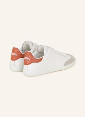 ISABEL MARANT Sneakers BRYCE, Color: WHITE/ LIGHT GRAY/ LIGHT RED (Image 1)