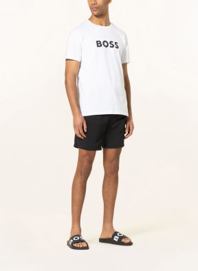 BOSS T-shirt, Kolor: BIAŁY/ CZARNY (Obrazek 1)