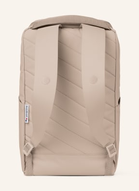 pinqponq Backpack PURIK with laptop compartment 21 l, Color: BEIGE (Image 1)