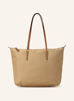 LAUREN RALPH LAUREN Shopper KEATON, Farbe: BEIGE (Bild 1)