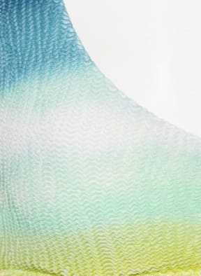 watercult Bügel-Bikini-Top OMBRÉ FLOW, Farbe: PETROL/ MINT/ DUNKELGELB (Bild 1)
