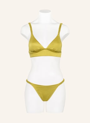 watercult Dół od bikini trójkątnego MAKRAMÉ LOVE , Kolor: ZIELONY (Obrazek 1)
