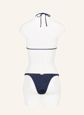 watercult Triangel-Bikini-Top MAKRAMÉ LOVE , Farbe: DUNKELBLAU (Bild 1)