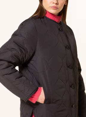 COS Reversible quilted jacket in black