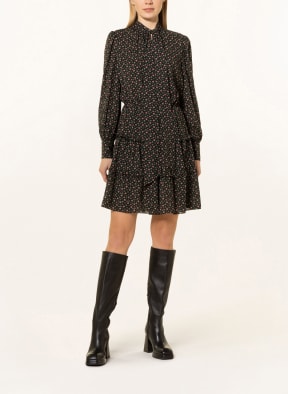 LAUREN RALPH LAUREN Kleid, Farbe: SCHWARZ/ KHAKI/ COGNAC (Bild 1)