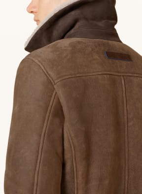 Jacob cohen deals leather jacket