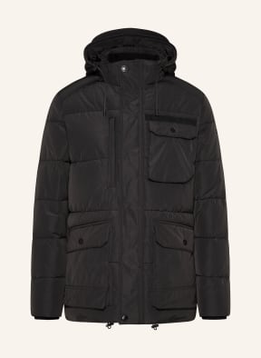 bugatti Quilted jacket in black