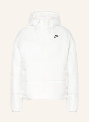 Nike white on sale down jacket