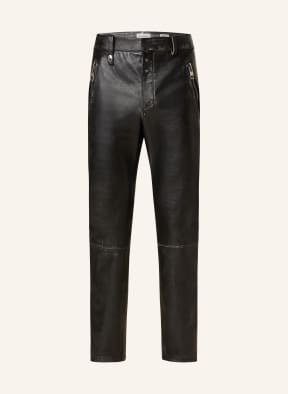 Leather shop boyfriend pants