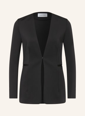 Calvin klein discount collarless blazer